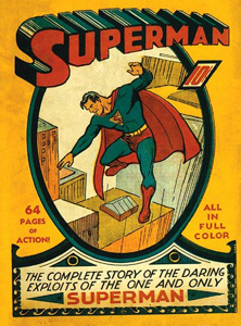 Superman comic magazine