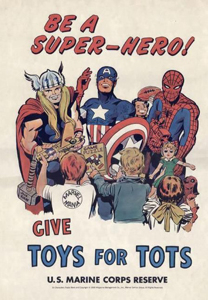 Toys for Tots poster by Kirby