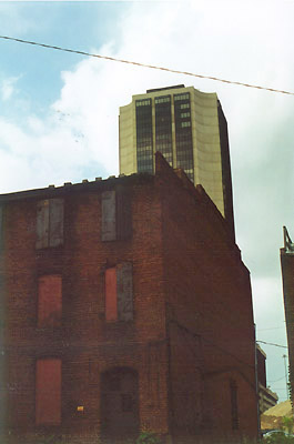 Monroe Building from Shockoe Slip, Richmond