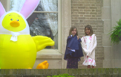 Children at Easter Parade