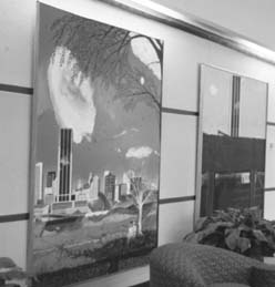 Paintings in Lobby of TV 8