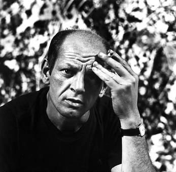 Jackson Pollock thinking