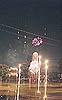 Fireworks over The Diamond (camera panned)