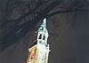 Illuminated Church Steeple