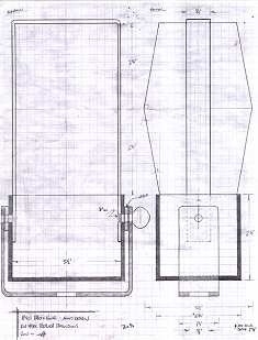 Dimensions were chosen based on construction simplicity and replica accuracy. (72KB JPG)