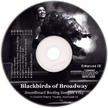 Blackbirds of Broadway 1999 Sampler CD