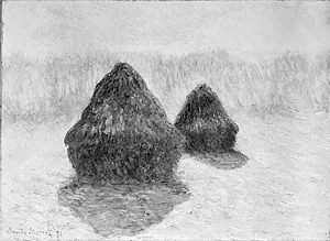 Claude Monet, Haystacks (Effect of Snow and Sun), 1891