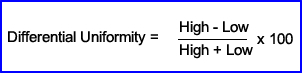 Differential Uniformity Formula