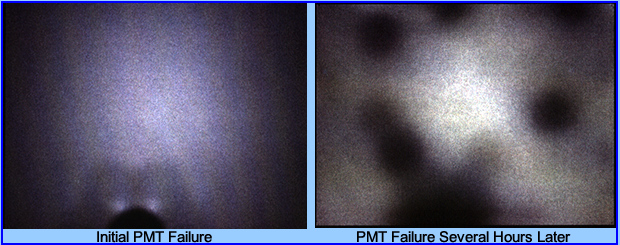 PMT Failure Over Time