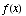 f(x) 