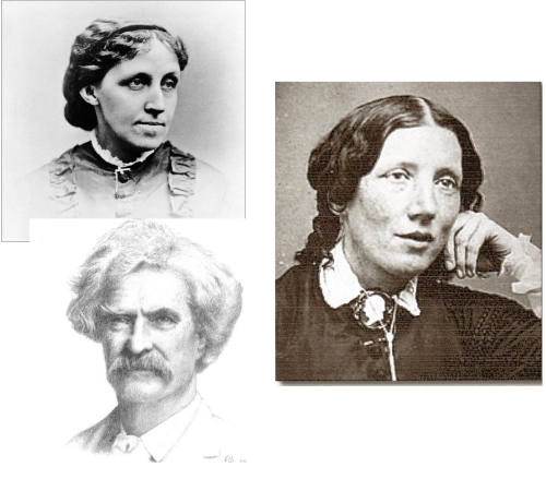 Alcott, Stowe, & Twain