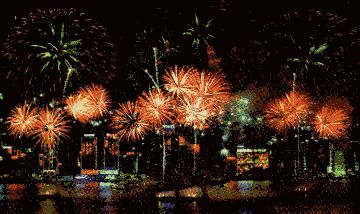 fireworks display - click for next