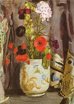 Poppies and Hollyhocks (1940) 